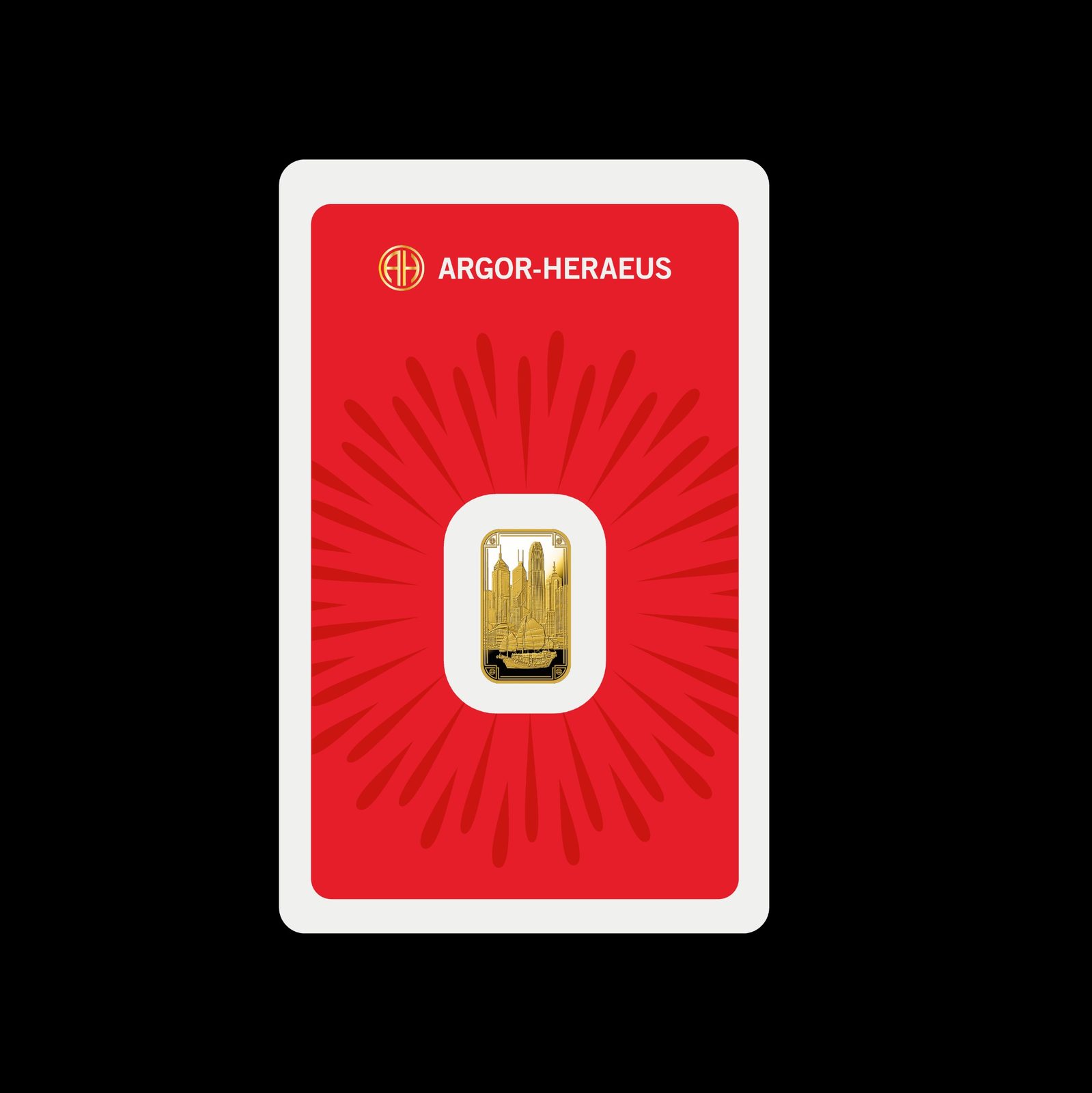 1g Argor Heraeus HK Gold Bar image 2