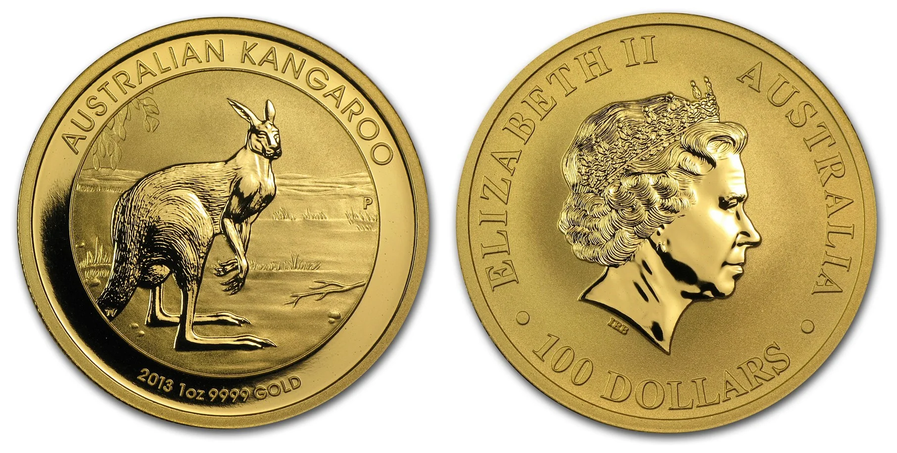 1oz 2013 Australian Kangaroo Gold Coin