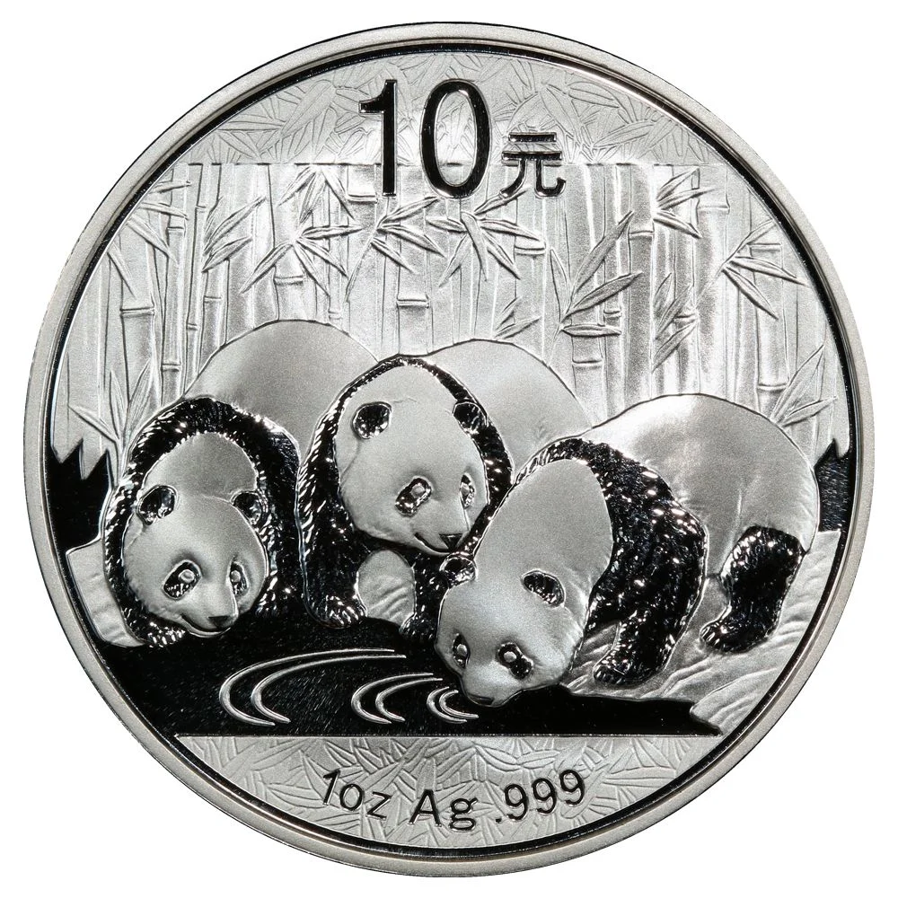 1oz 2013 Chinese Panda Silver Coin