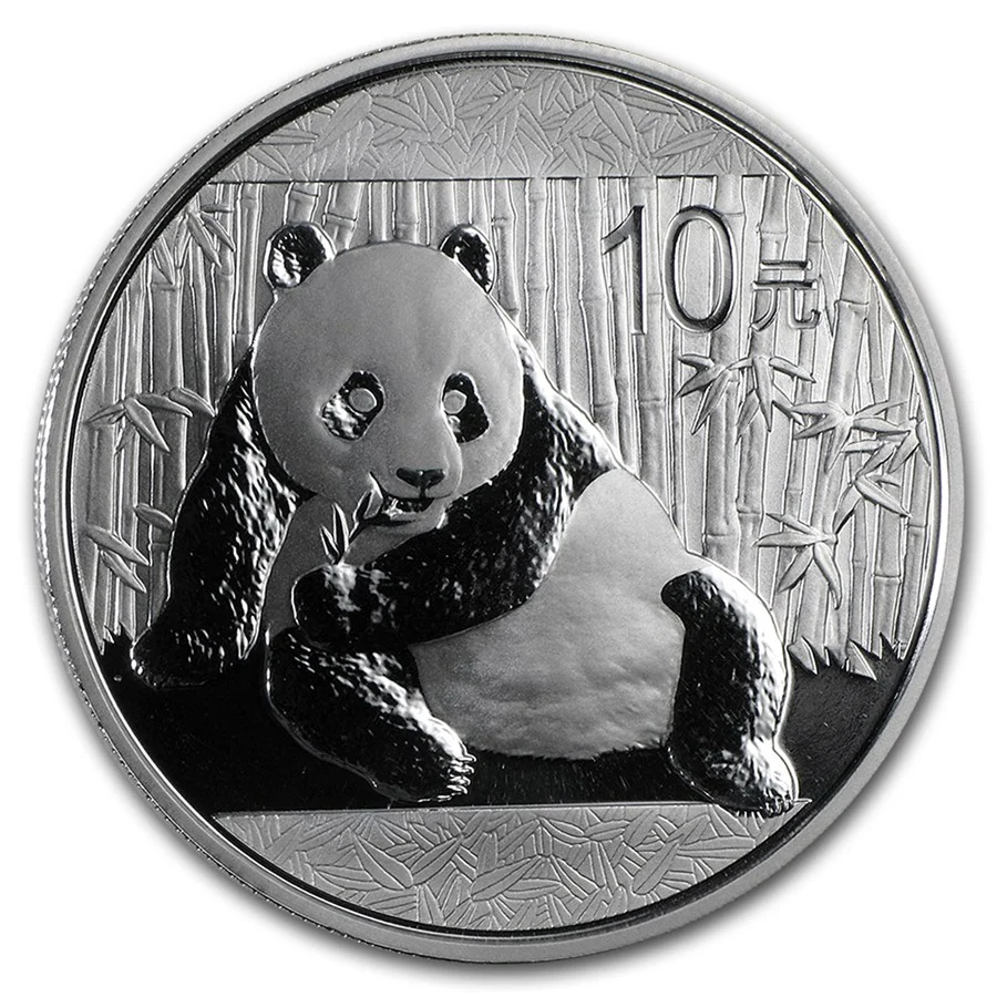 1oz 2015 Chinese Panda Silver Coin