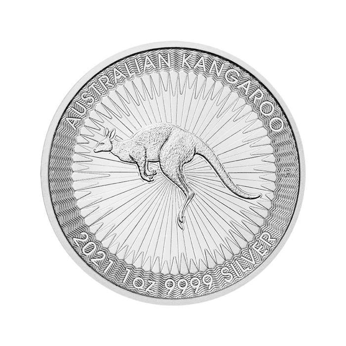 1oz Kangaroo Silver Coin (Tube)