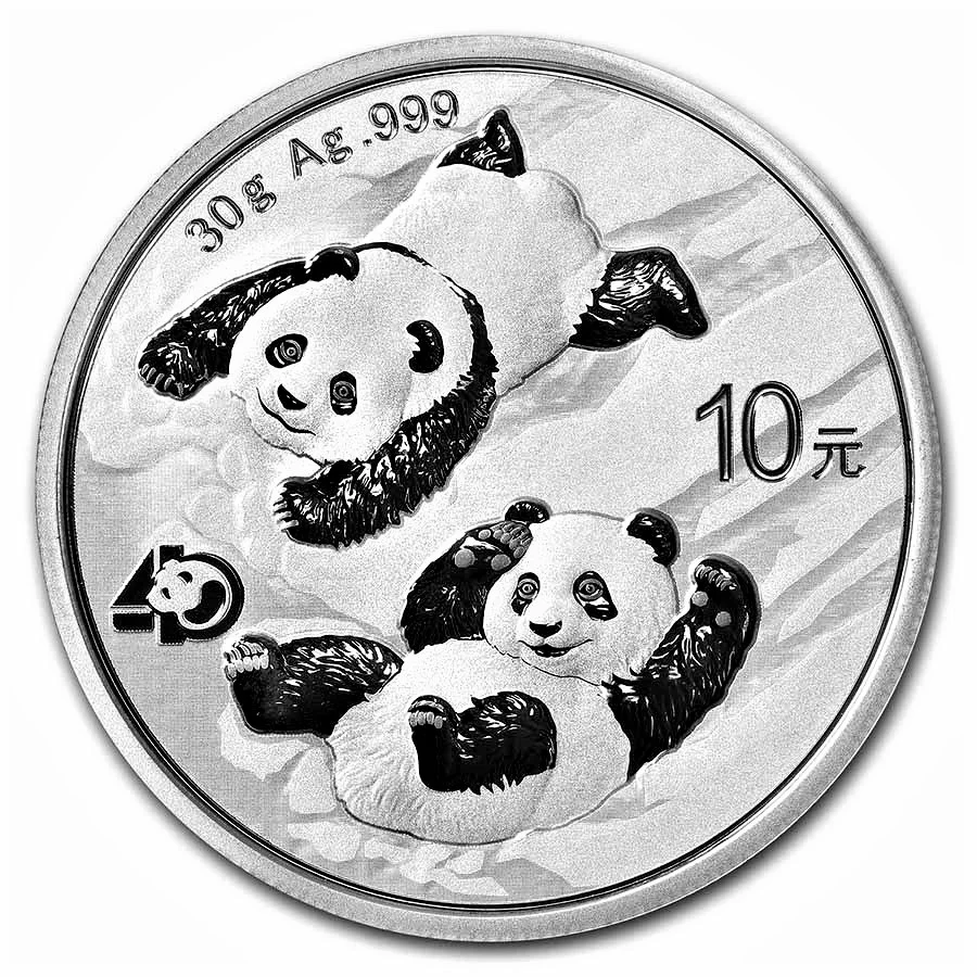 30g 2022 Chinese Panda Silver Coin